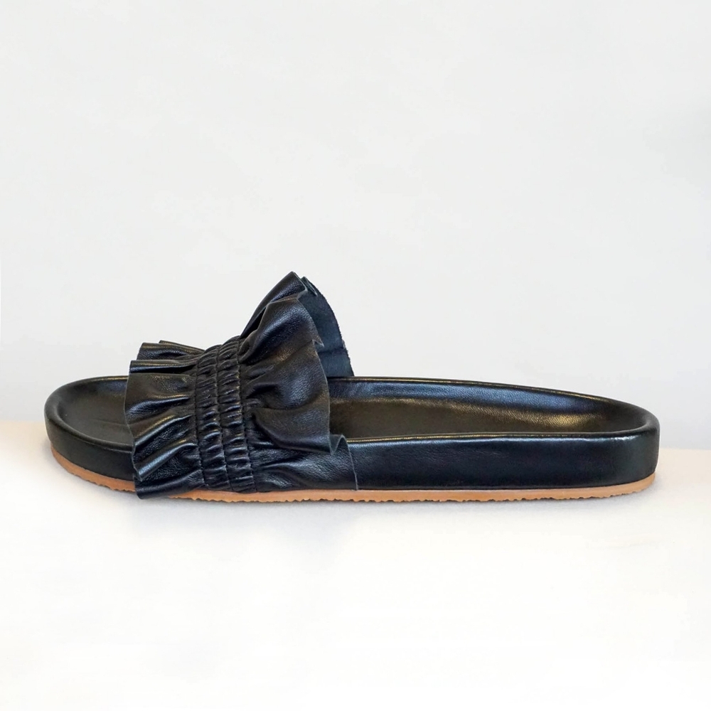 Ulla Johnson Rex Sandals In Black Size 38/7.5
